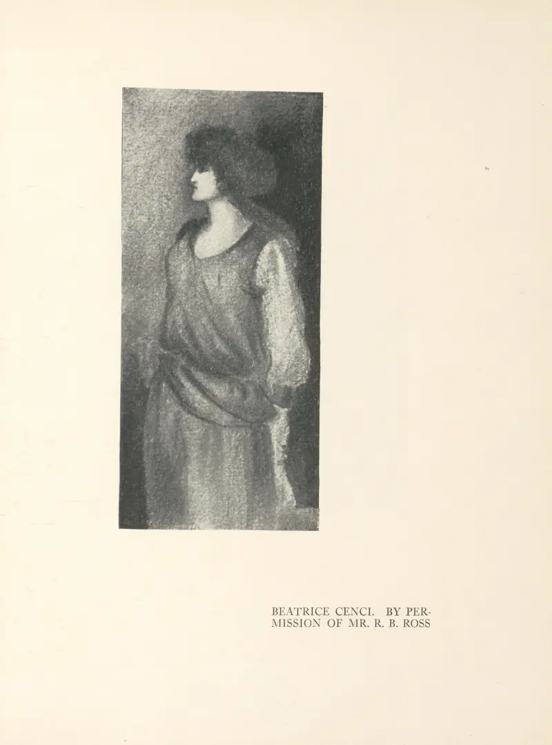 Beatrice Cenci von Aubrey Vincent Beardsley