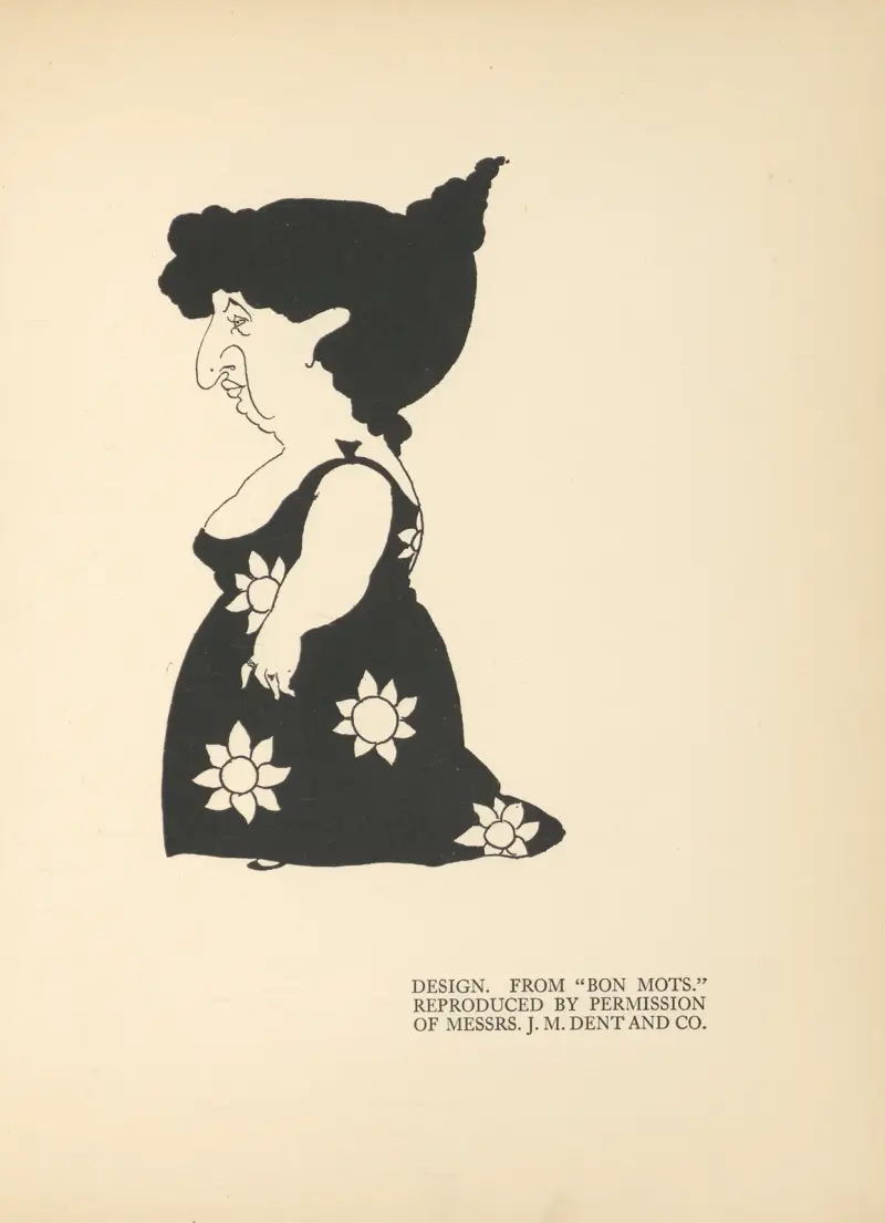 Projekt. Z 'Bon Mots' – Nr. 2, Aubrey Vincent Beardsley