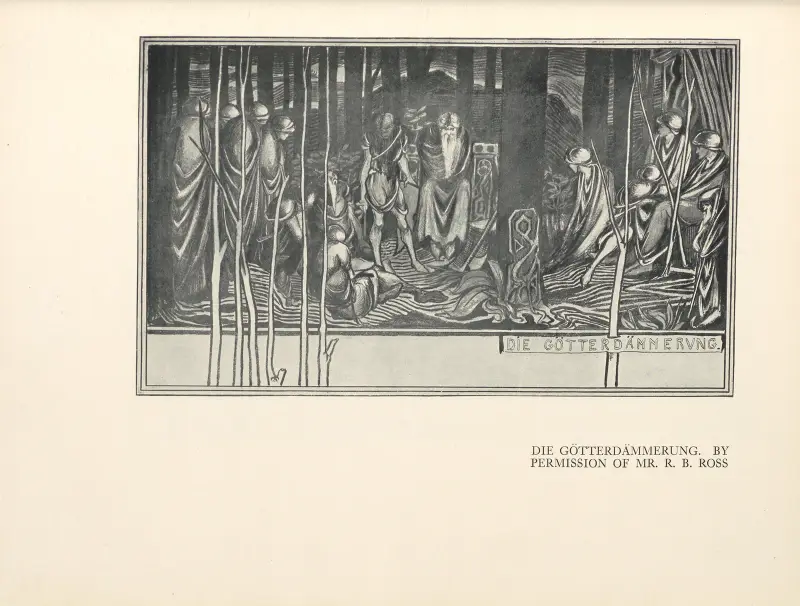 Die Götterdämmerung av Aubrey Vincent Beardsley