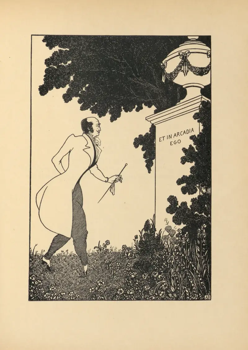 Et In Arcadia Ego av Aubrey Vincent Beardsley