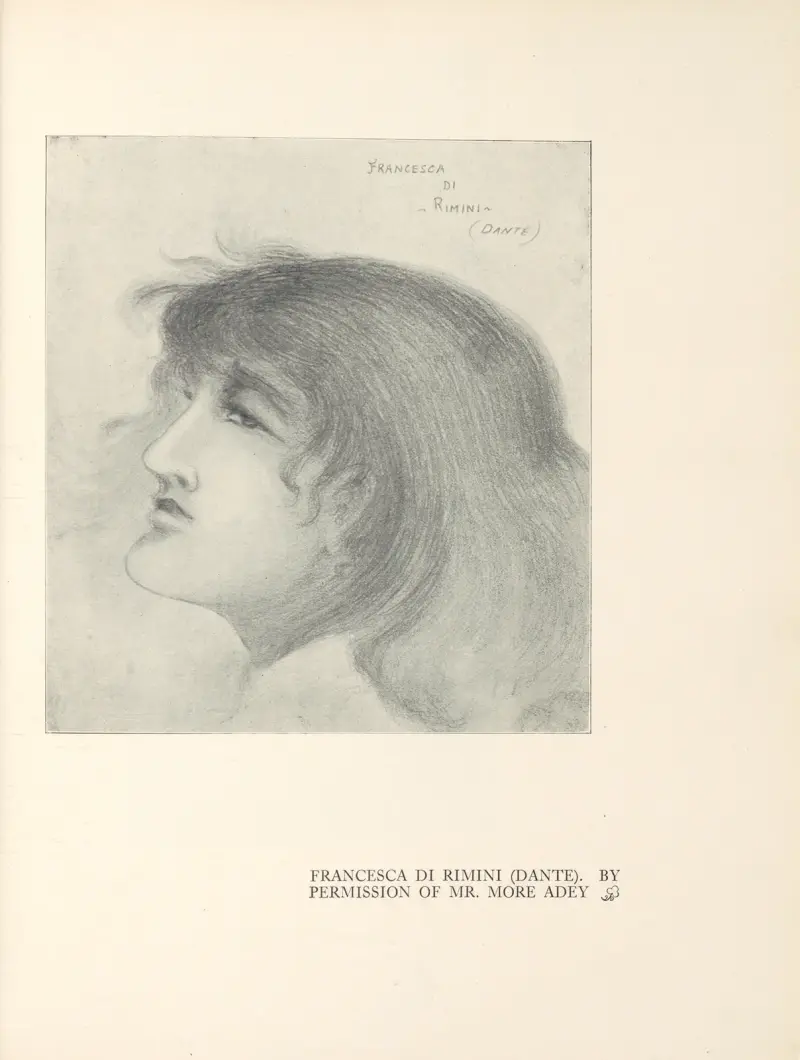 Francesca von Rimini (Dante) – Nr. 1 von Aubrey Vincent Beardsley