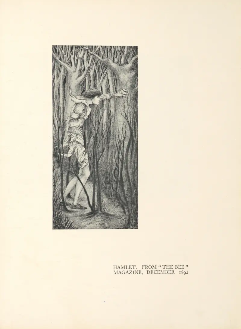 Hamlet av Aubrey Vincent Beardsley