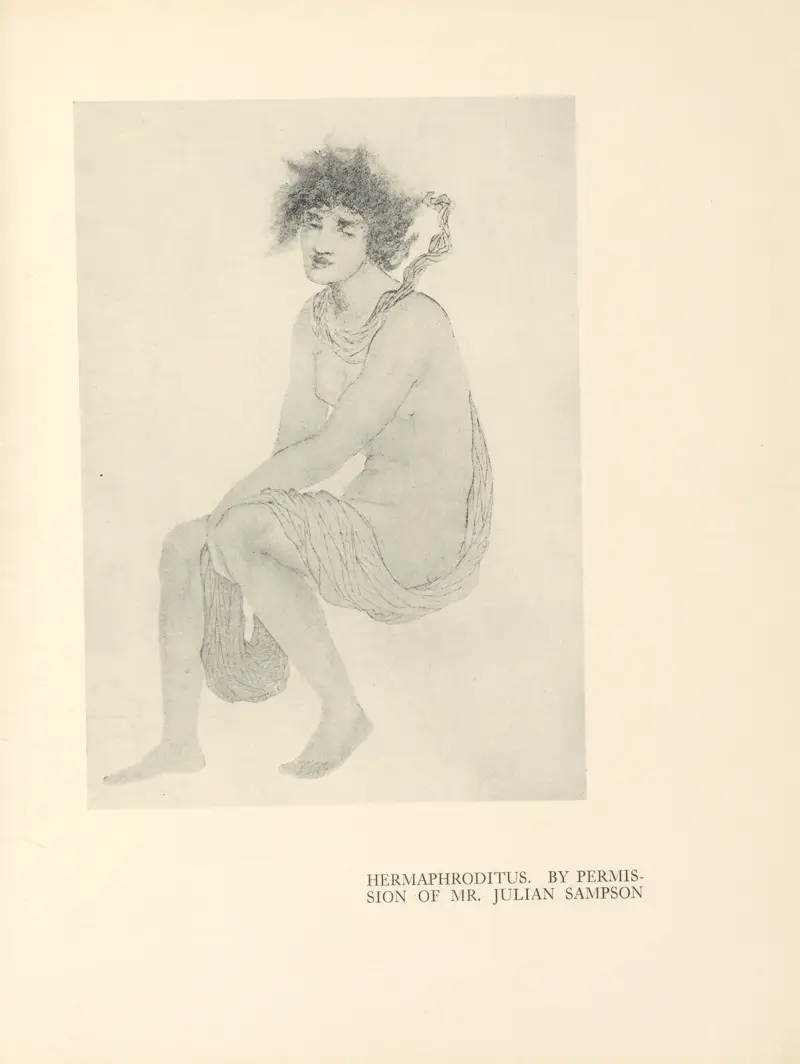 Hermaphroditus von Aubrey Vincent Beardsley