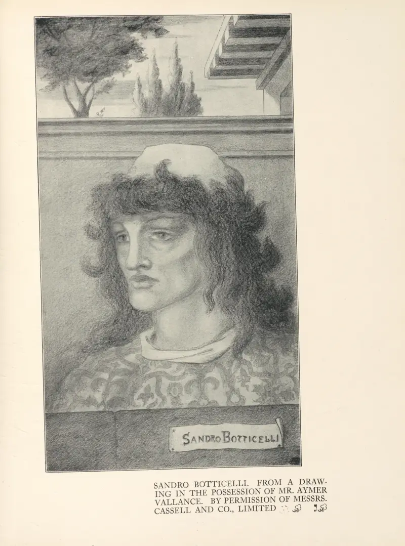 Sandro Botticelli von Aubrey Vincent Beardsley