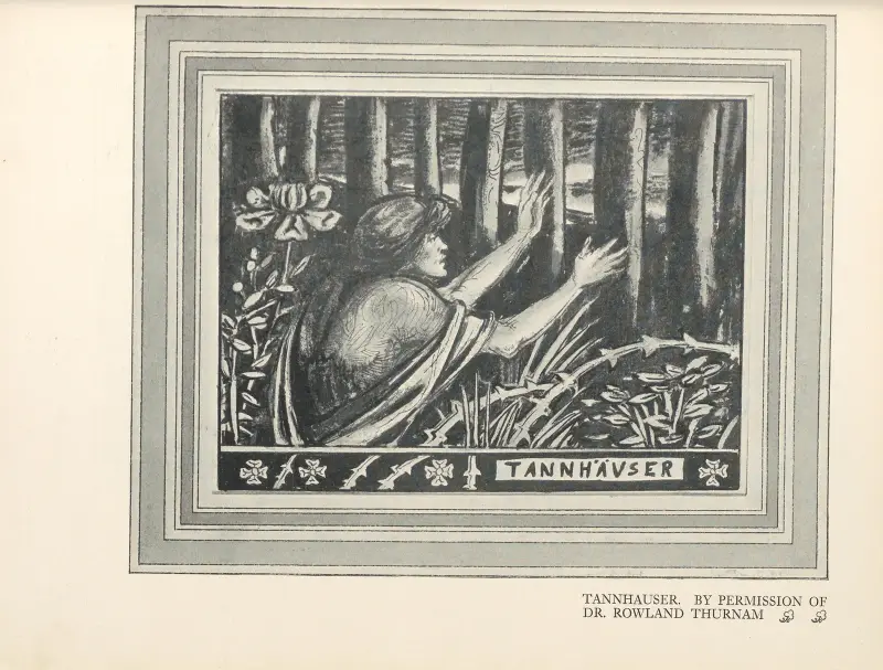 Tannhäuser – Nr. 1 von Aubrey Vincent Beardsley