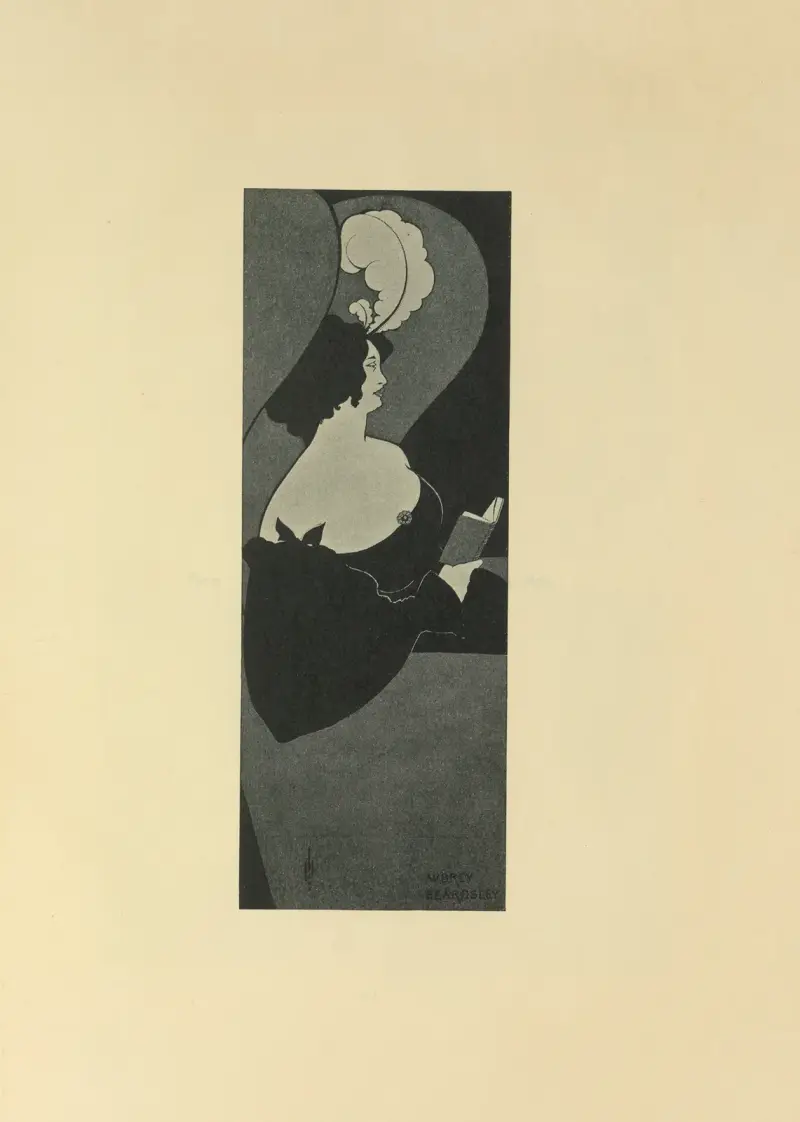 Plakát „Dětské knihy“, Aubrey Vincent Beardsley