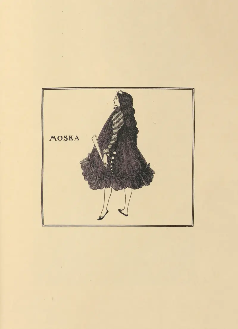The Moska. Ur ”The Savoy” nr 1 av Aubrey Vincent Beardsley