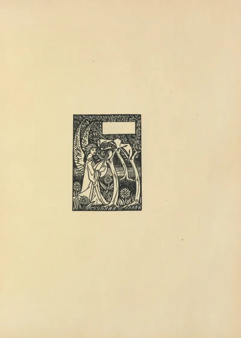Vignette aus 'Le Morte Darthur', 1897 – Nr. 6 von Aubrey Vincent Beardsley