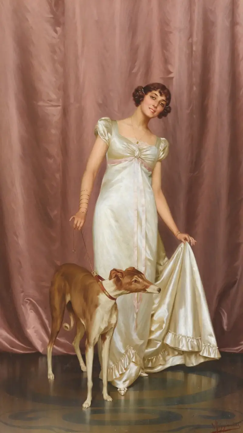 An Elegant Lady av Vittorio Reggianini