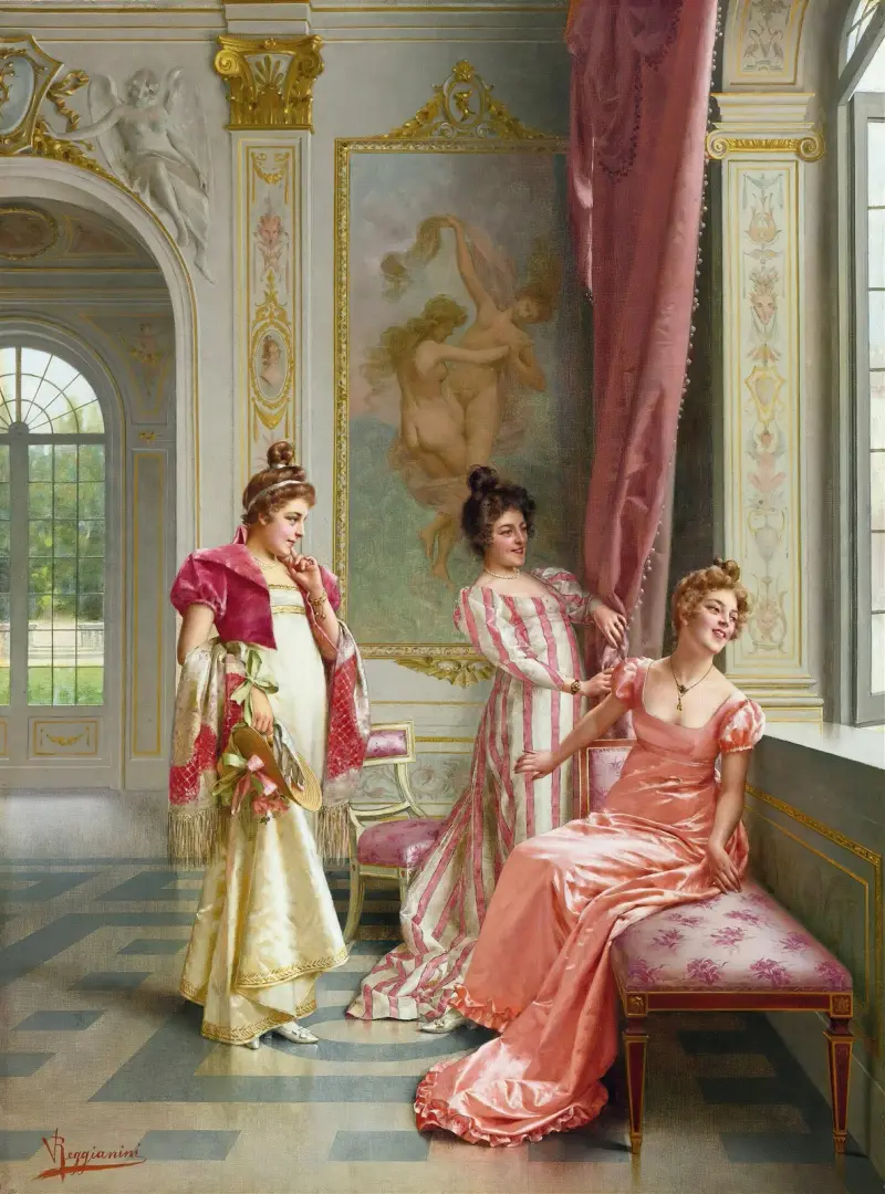 Das Abenteuer der Koketten von Vittorio Reggianini