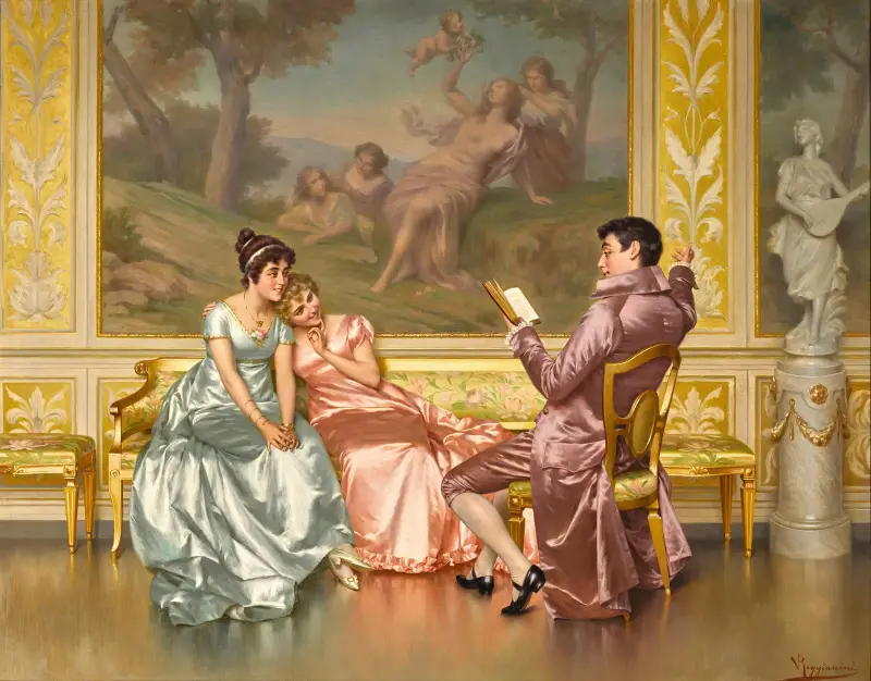 Die Poesielesung – Nr. 1 von Vittorio Reggianini