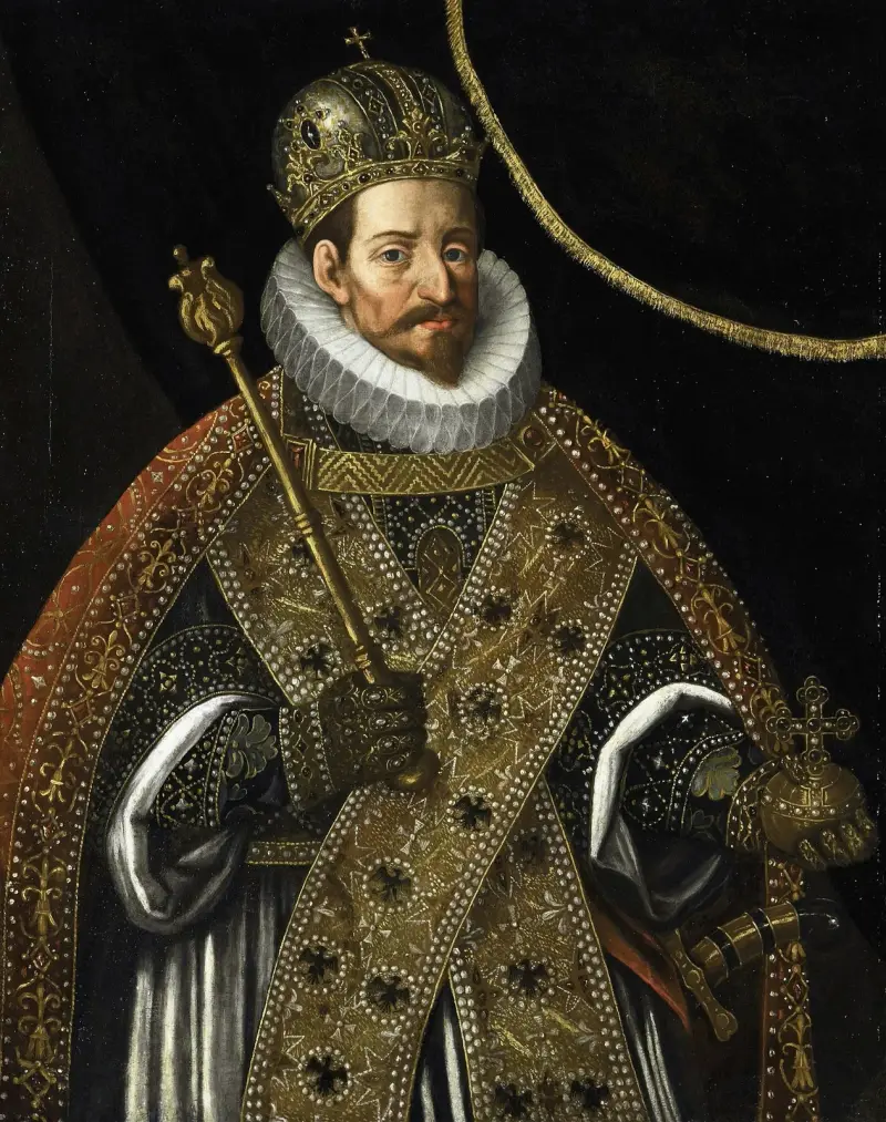 Matthias, Emperor of the Holy Roman Empire (1557-1619) av Hans von Aachen