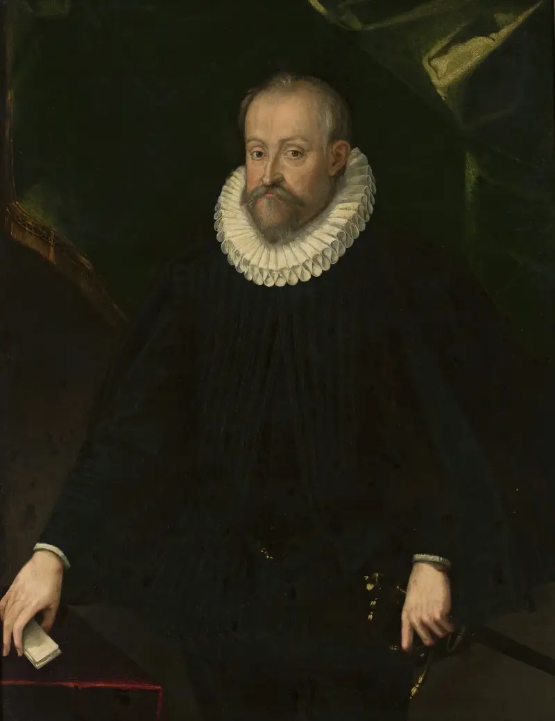 Portret mężczyzny, Hans von Aachen