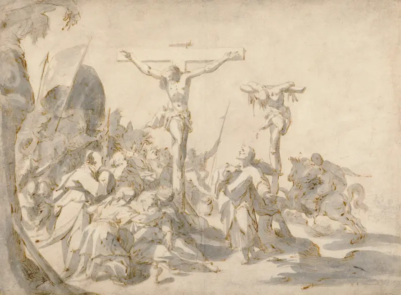 The Crucifixions av Hans von Aachen