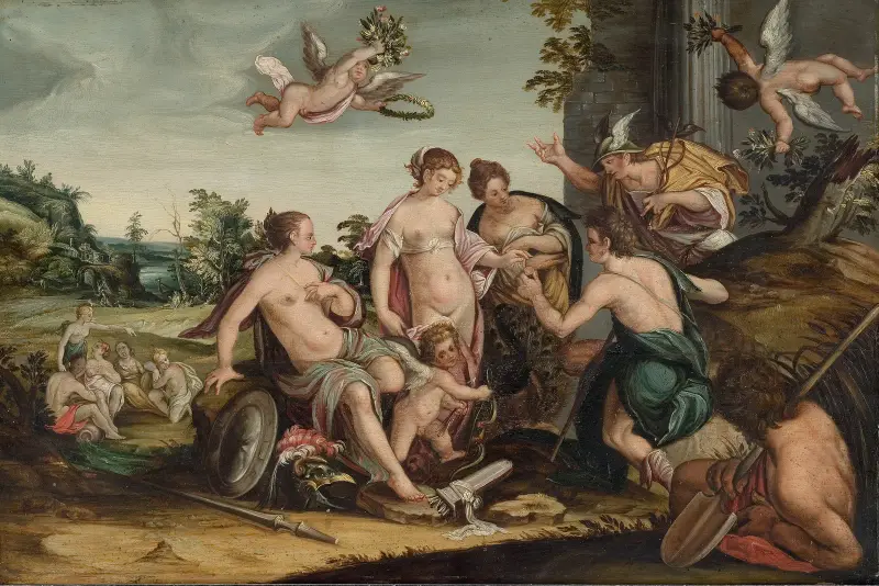 Sąd Parysa, Hans von Aachen