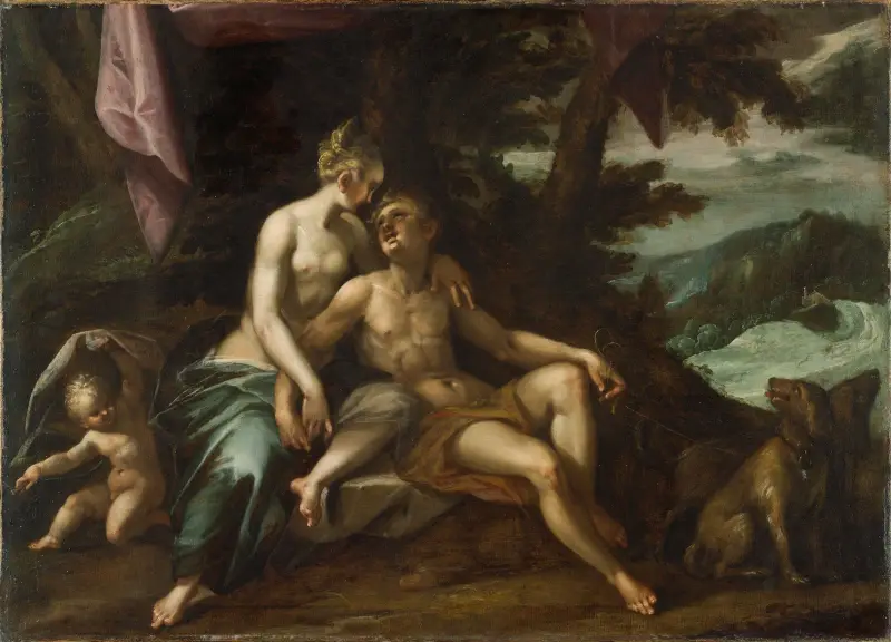 Wenus i Adonis, Hans von Aachen