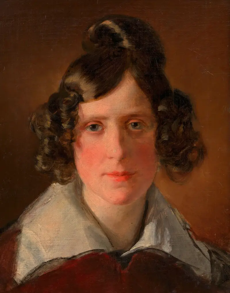 Antonie Amerling, geb. Kaltenthaler (1. Frau Amerlings) von Friedrich von Amerling