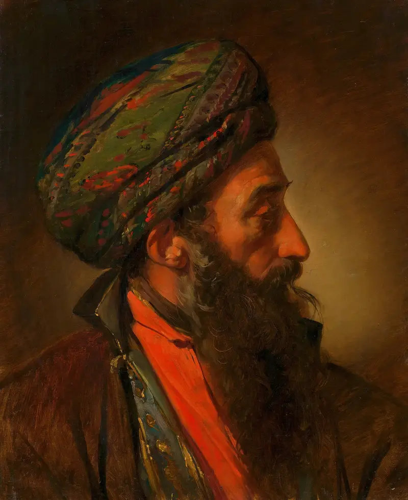Ein Türke (Studienkopf) von Friedrich von Amerling