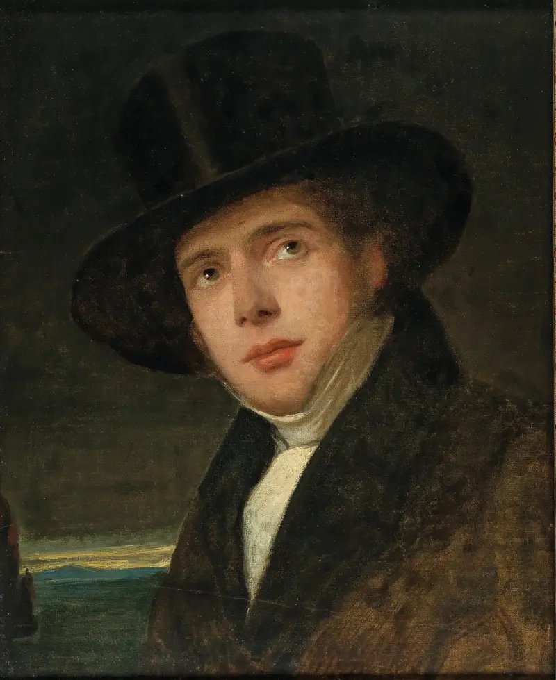 Porträtt av hans bror Andreas av Friedrich von Amerling