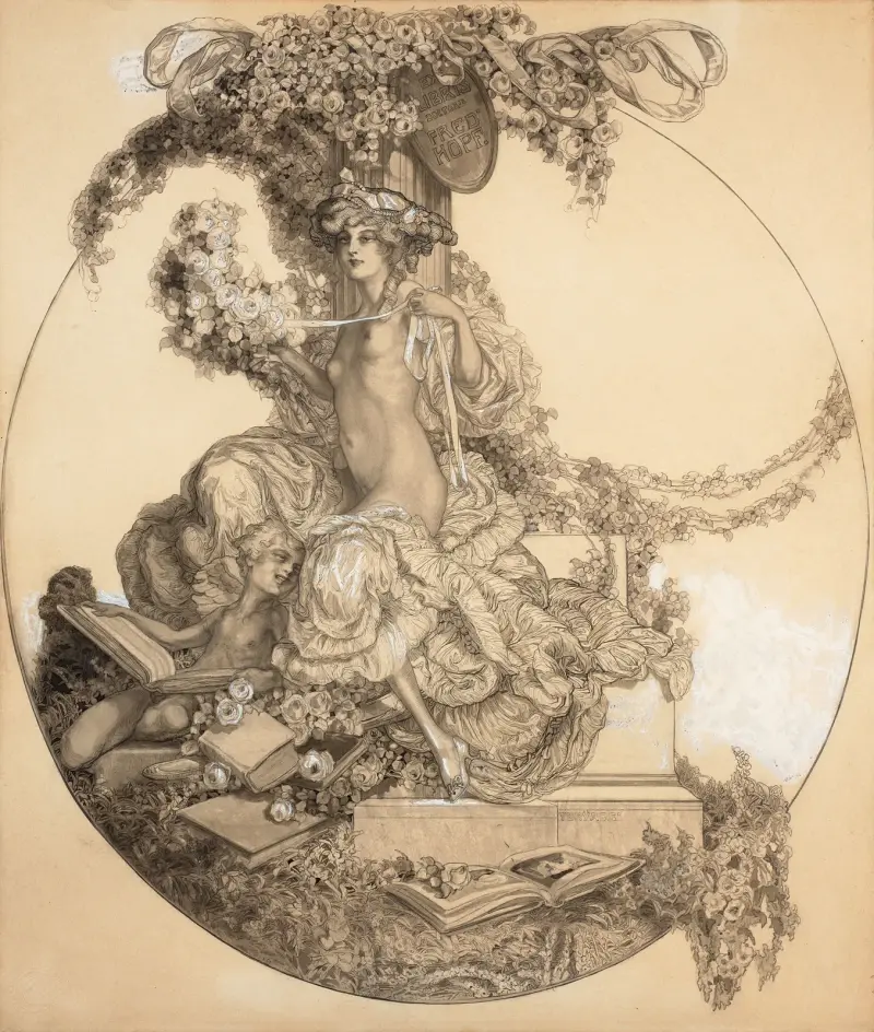 Die indiskrete Lektüre von Franz von Bayros