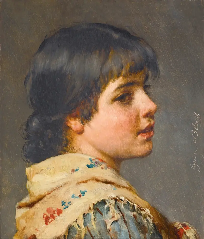 Benátská dívka, Eugen von Blaas