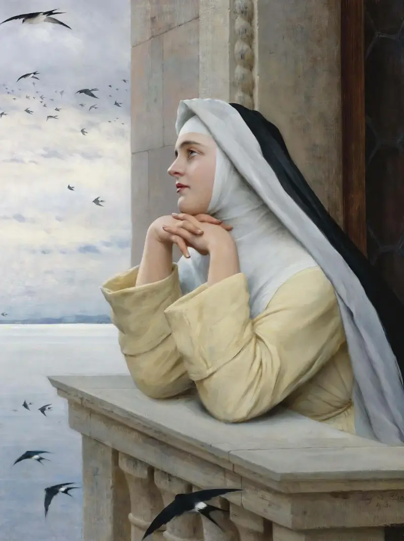 God’s Creatures av Eugen von Blaas