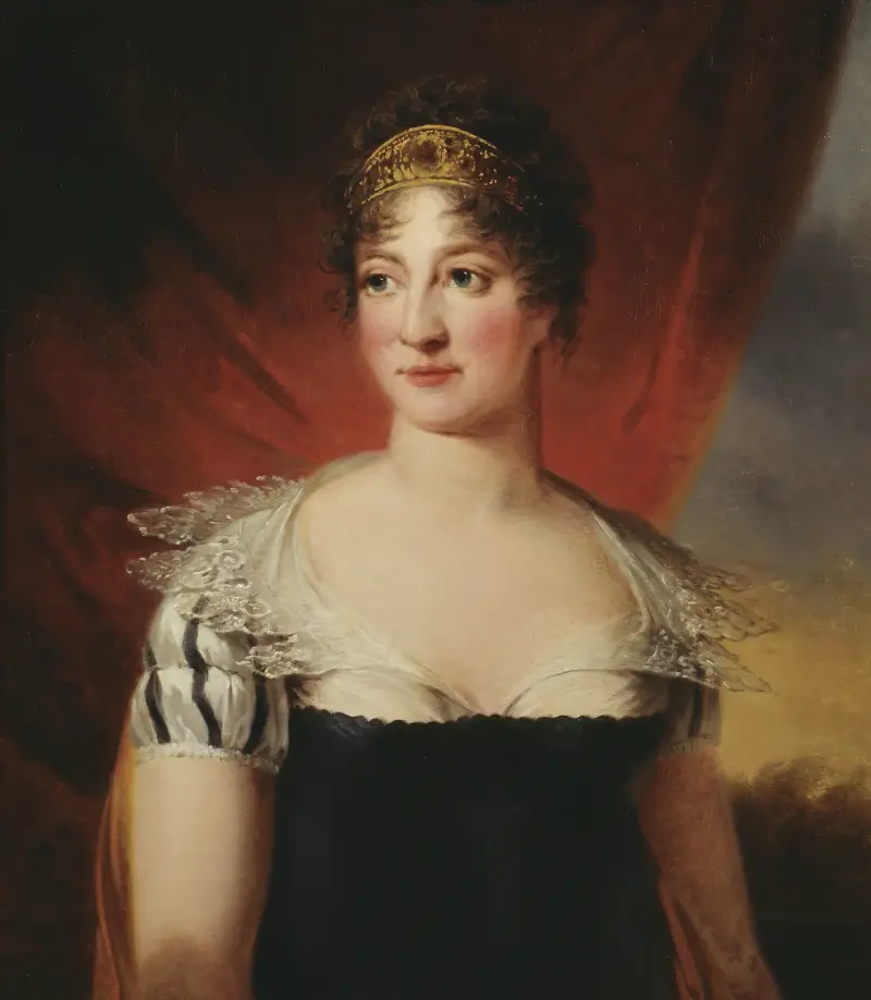 Hedvig Elisabet Charlotta, 1759–1818, drottning av Sverige, prinsessa av Holstein-Gottorp av Carl Frederik von Breda