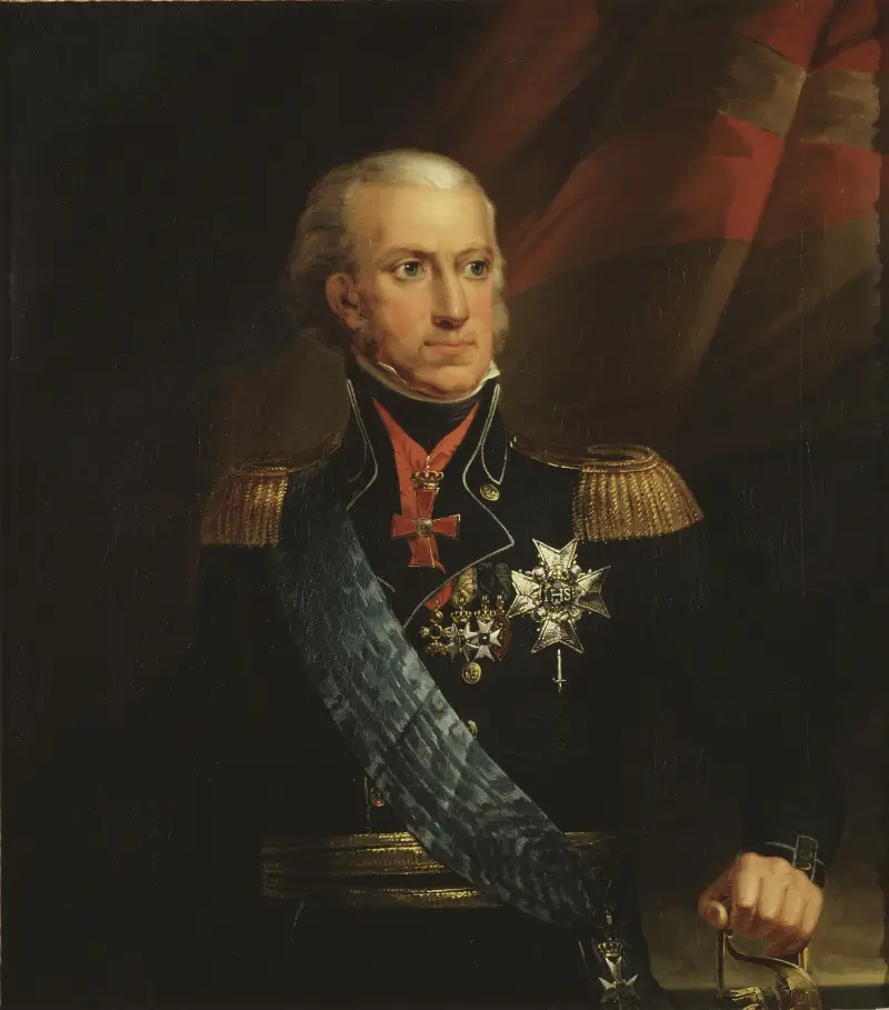 Karl XIII., 1748–1818, König von Schweden und Norwegen von Carl Frederik von Breda