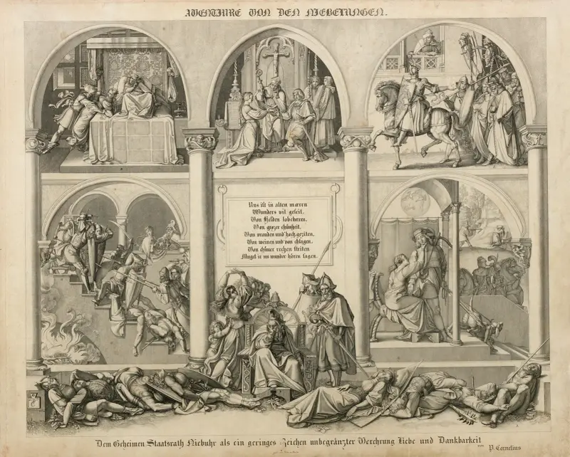 Hagens Heuchelei von Peter von Cornelius