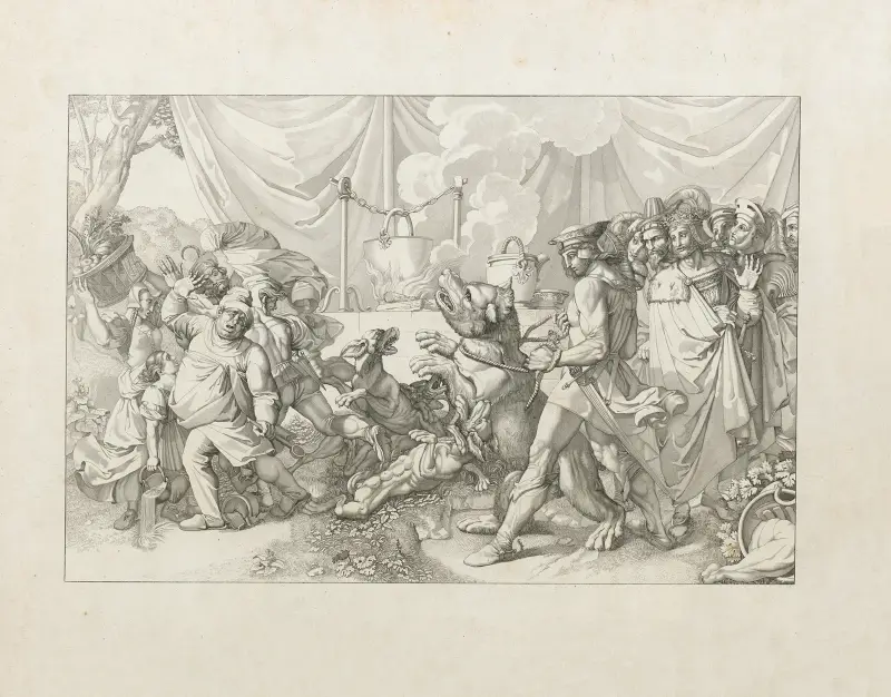 Siegfrieds Tod av Peter von Cornelius