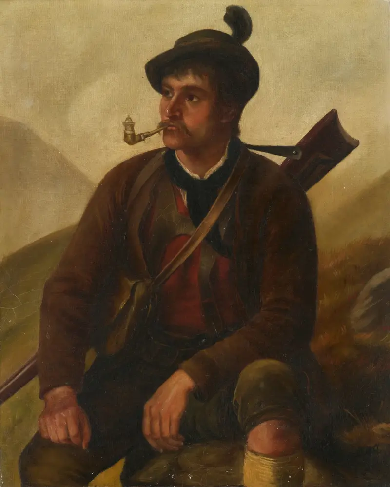 Tyrolski myśliwy, Franz von Defregger