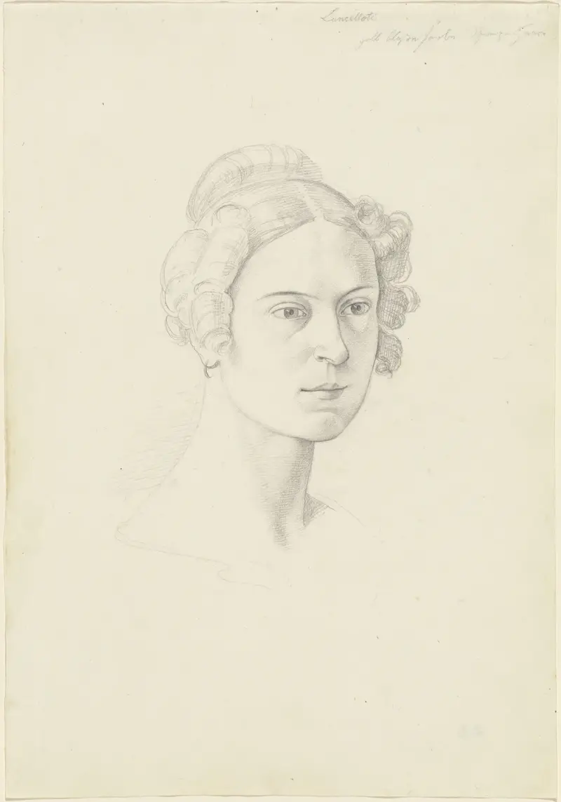 Giuseppina Massimi, prinsessa Lancellotti di Lauro av Joseph von Führich