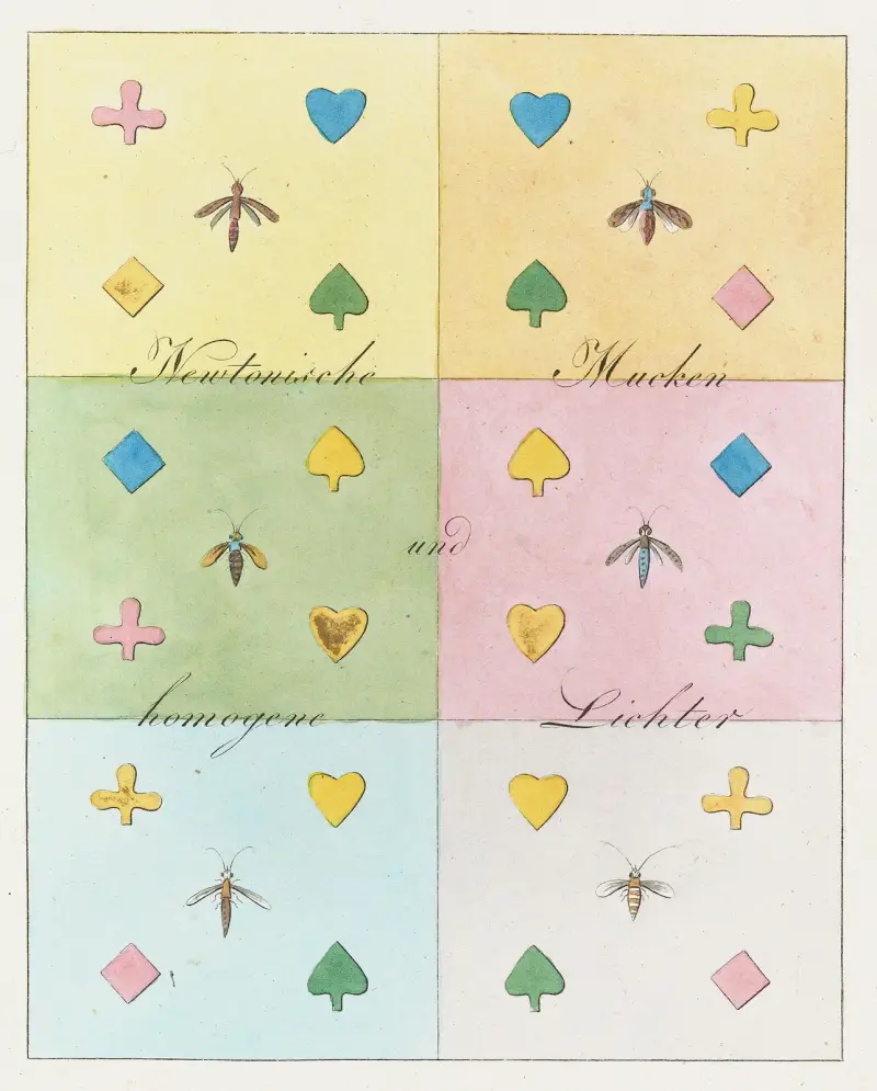 Zur Farbenlehre Pl.13 av Johann Wolfgang Von Goethe