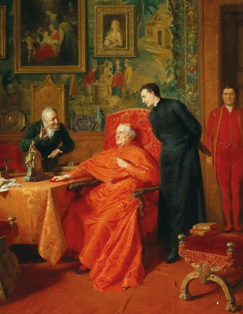 Ein Mäzen der Kunst von Eduard von Grützner
