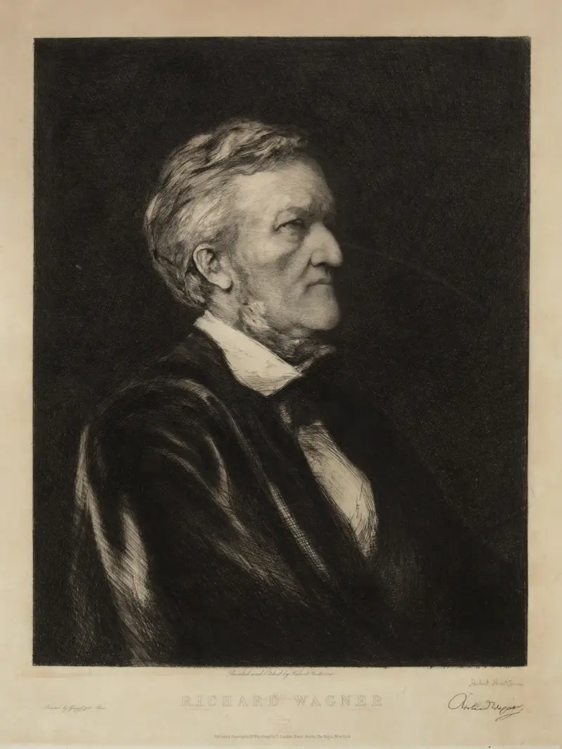 Richard Wagner von Sir Hubert von Herkomer