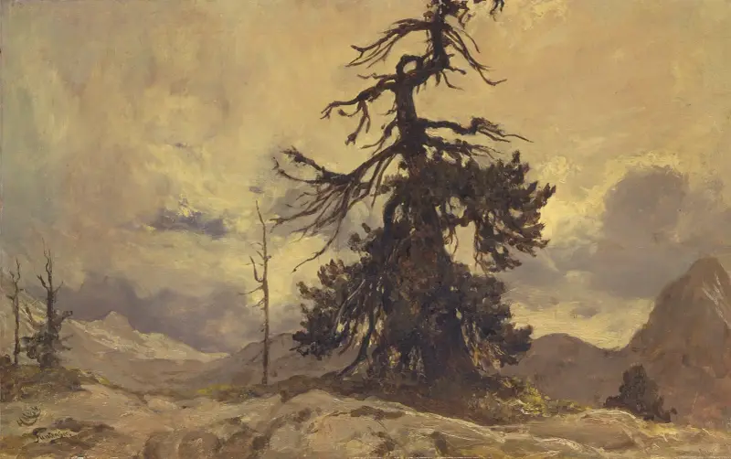 Den döende monarken, Funtensee av Sir Hubert von Herkomer