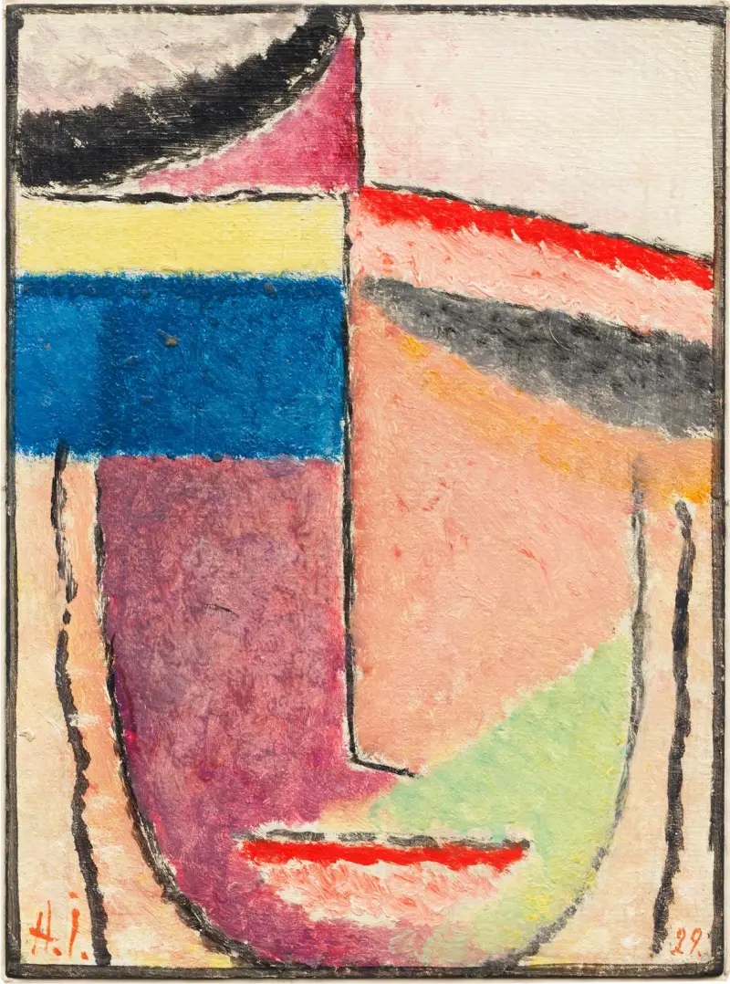 Abstrakter Kopf, 1929 von Alexej von Jawlensky