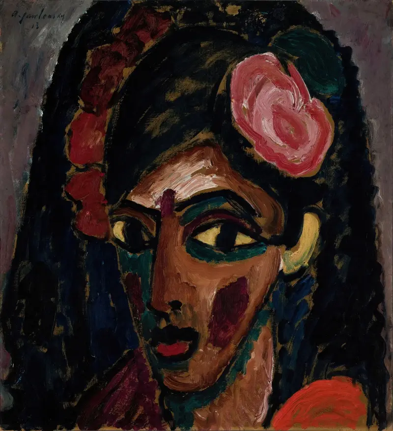Ägyptisches Mädchen von Alexej von Jawlensky