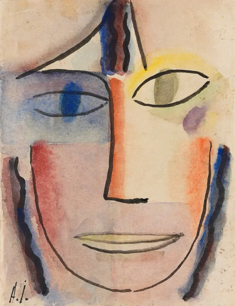 Frauenkopf Femina von Alexej von Jawlensky