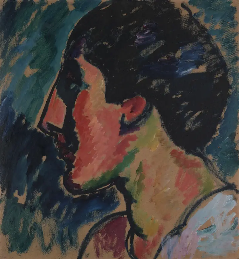 Głowa, 1912, Alexej von Jawlensky