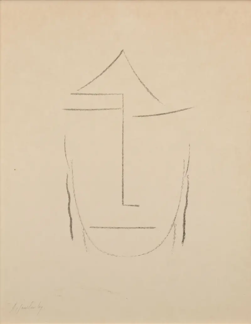 Kopf I av Alexej von Jawlensky