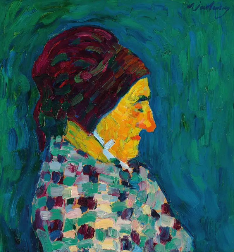 Madame Sid av Alexej von Jawlensky