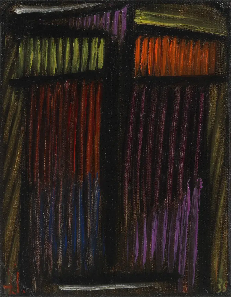 Meditation, 1935 – nr 2 av Alexej von Jawlensky
