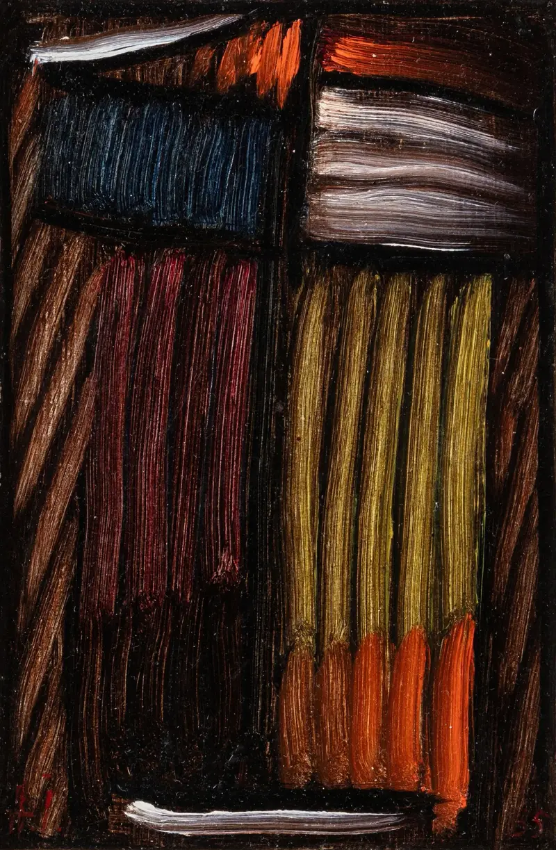 Meditation, 1935 – nr 5 av Alexej von Jawlensky