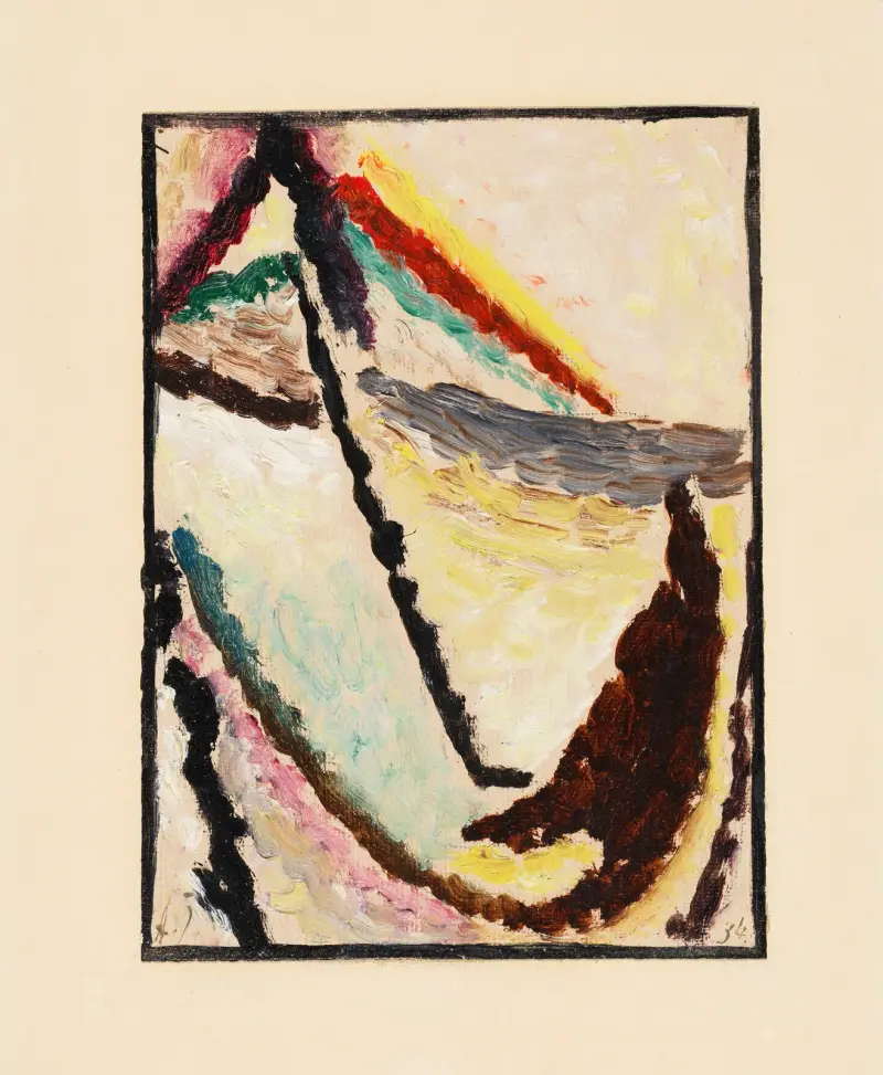 Meditation nr 29 av Alexej von Jawlensky