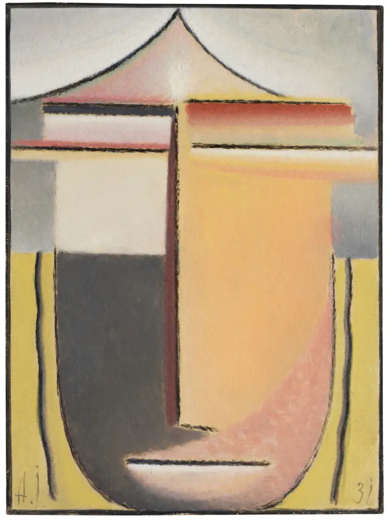 Nordický (Velká abstraktní hlava), Alexej von Jawlensky