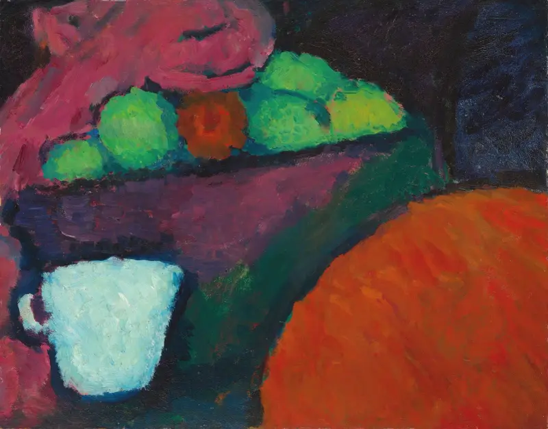 Stilleben mit Tasse av Alexej von Jawlensky