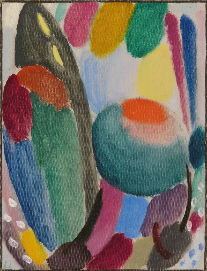 Variation; Doft och friskhet (Holland) av Alexej von Jawlensky