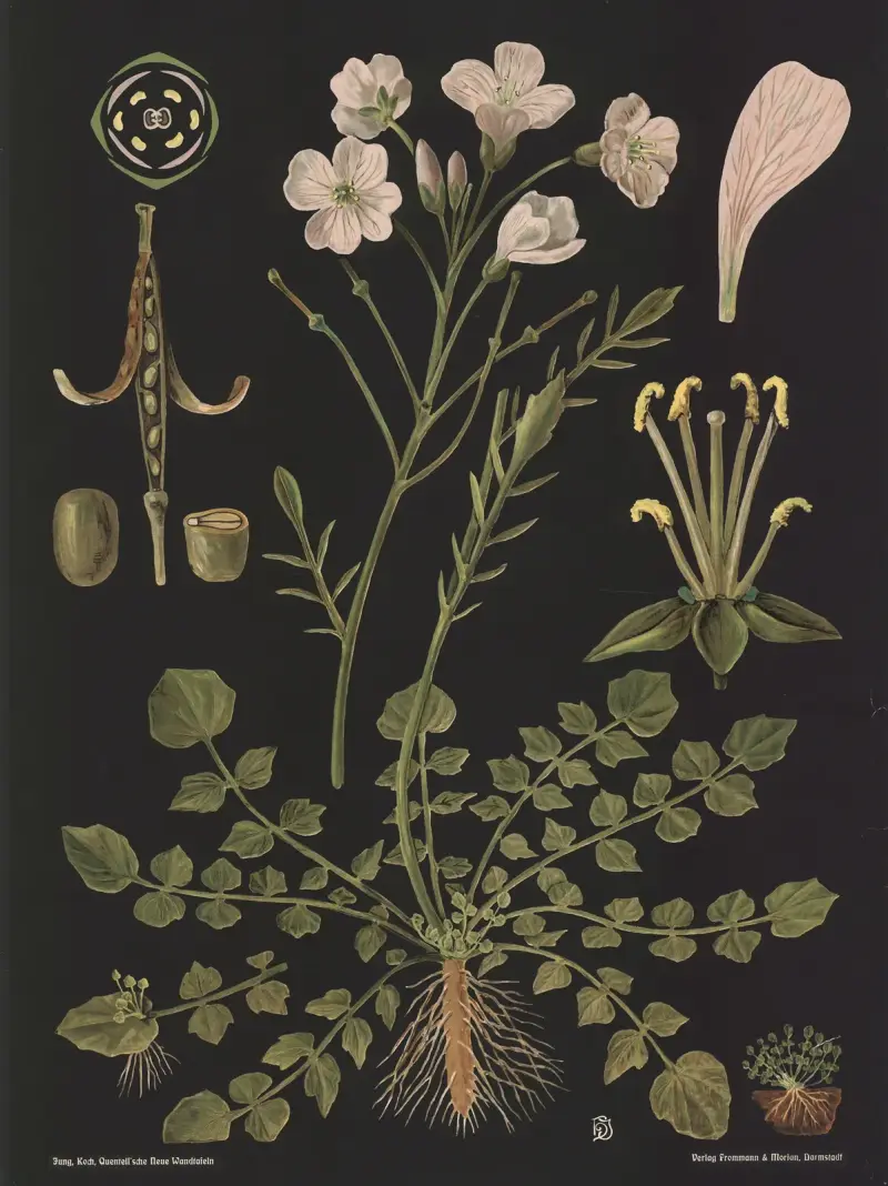 Rzeżucha łąkowa (Cardamine pratensis), Gottlieb von Koch