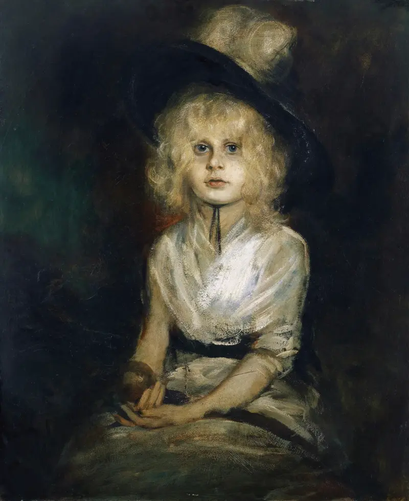 Porträtt av Marion Lenbach av Franz von Lenbach